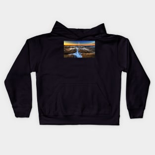 Spoon Bay sunrise Kids Hoodie